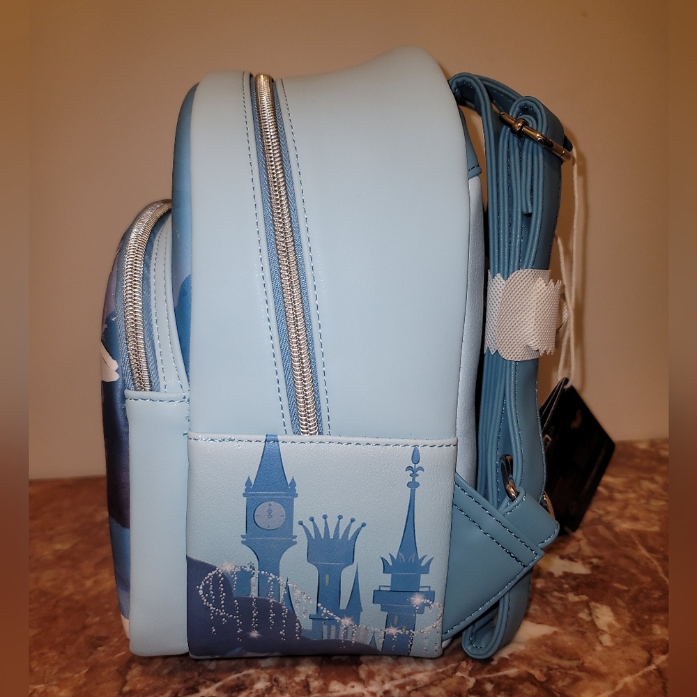 NWT Loungefly Disney Cinderella Ball Gown Mini Backpack - Picture 9 of 10